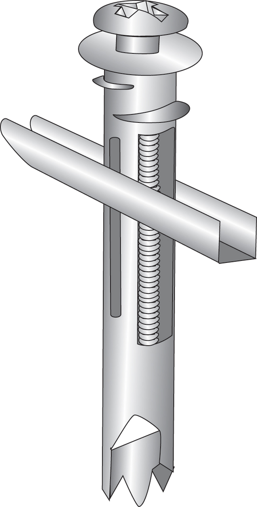 Product image for Cully 59521 EZ Toggle™ Ancors with 2" Square/Phillips (50)
