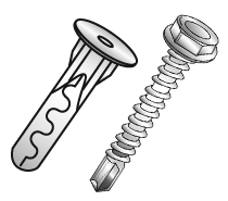 Cully 39417J #10-12 Hex Washer Head Toggler® Alligator® Solid & Hollow Wall Anchor Kit, Includes 1/4" Carbide Drill Bit, Plastic, Jar Product image for Cully 39417J #10-12 Hex Washer Head Toggler® Alligator® Solid & Hollow Wall Anchor Kit, Includes 1/4" Carbide Drill Bit, Plastic, Jar