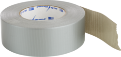 Product image for Cully 94394 2" x 60 Yard, 8 mil Silver Duct Tape, Cloth Laminate