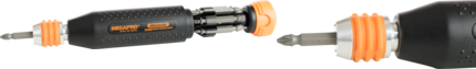 Product image for Cully 37150 MegaPro Quick Change Screwdriver: Phillips, Square, and Slotted