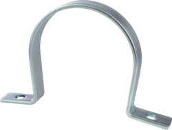 Product image for Minerallac HD298 Heavy Duty, Two Hole strap, Fits 6" Rigid/IMC Conduit, Zinc Plated