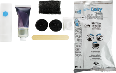 Product image for Cully ES200SV 2" Uraseal Electrical Splice Kit, Butt  and Through Splice With Adapter