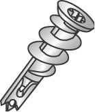 Product image for Cully 59510 #8 EZ Ancors™, Zinc Alloy