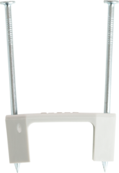 Product image for Minerallac ISEU60 Insulated Service Entrance Staple, Fits #2 Type Seu, 0.550 x 0.972", Gray