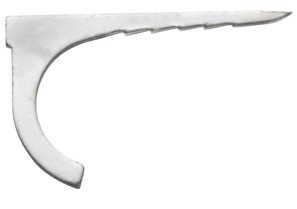 Minerallac 90116 Flat Nail Straps, Fits 1" EMT or 3/4" Rigid Conduit, 12ga Stamped, Pre-Galvanized (100/Box) Product image for Minerallac 90116 Flat Nail Straps, Fits 1" EMT or 3/4" Rigid Conduit, 12ga Stamped, Pre-Galvanized (100/Box)