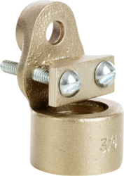 Product image for Cully 95054 1" Conduit Grounding Hub, Brass