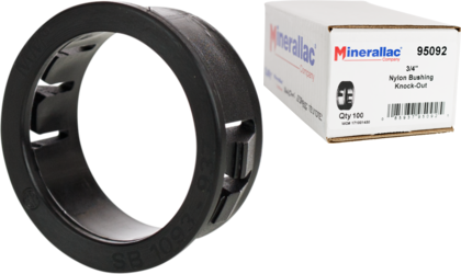 Product image for Cully 95096 1-1/4" Nylon Knock-Out Bushing