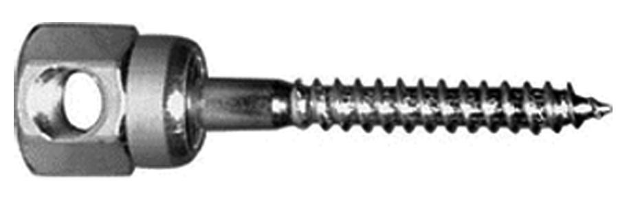 Product image for Cully 61183 3/8 x 2-1/2" Sammys&reg; for Wood, Horizontal Mounting, 1/4" Rod, Model #SWG 25-380