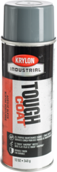 Product image for Cully 37485 Krylon® Industrial Tough Coat® Acrylic Enamel Paint, Machinery Dark Gray, 16 oz