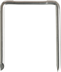 Product image for Minerallac ISE23U Non-Insulated Service Entrance Staples, Fits 4/0 Type SEU Cable, Greenfield, Large BX, Non-Metallic Sheathed Cable and Tubing