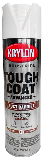 Krylon 37475 Industrial Tough Coat Acrylic Enamel Paint, OSHA White, 16 oz Product image for Krylon 37475 Industrial Tough Coat Acrylic Enamel Paint, OSHA White, 16 oz