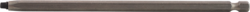 Minerallac 38206 #2 x 6 Inch Square Drive Hex Power Bit