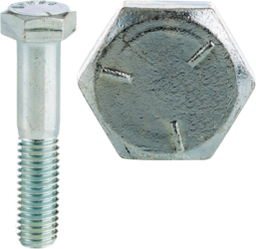 Cully 55441J 3/8-16 x 2-1/2" Bolts, Hex Head, Grade 5, Zinc. Jar Package