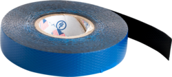 Product image for Cully 94325 3/4" x 22' Rubber Splicing Tape Black/Blue Liner