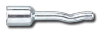 Product image for Cully 59174J 1/4"-20 Rod Coupling, Drive Anchor, Zinc