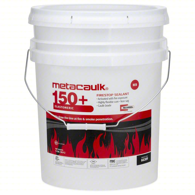 Cully 96066 Metacaulk 150+ Firestop Sealant / 5-Gallon Pail Product image for Cully 96066 Metacaulk 150+ Firestop Sealant / 5-Gallon Pail