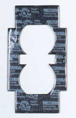 Cully 96238 Firestop Gaskets Single Receptacle Product image for Cully 96238 Firestop Gaskets Single Receptacle