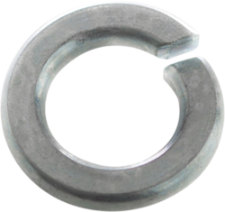 Product image for Cully 40525USJ 1/4" Lock Washers, Medium Split, Zinc Plated