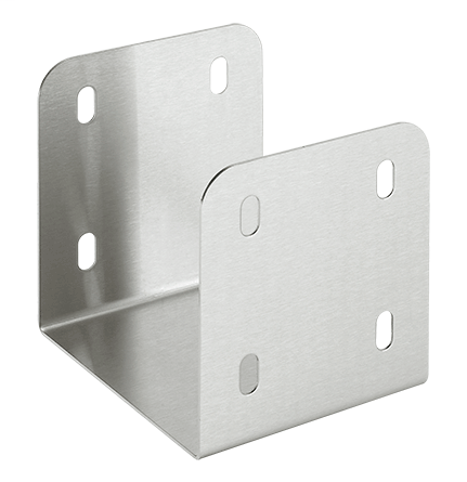 U-Connector, 3.00x3.00, SS Type 304