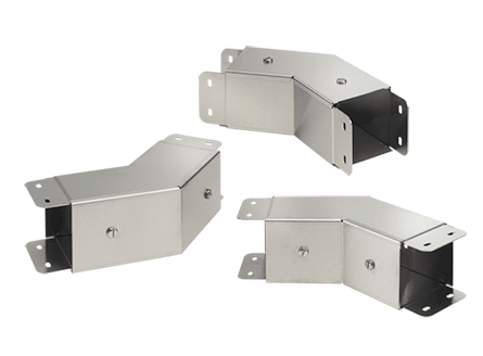 45-Degree Elbows, 4.00x6.00, SS Type 304, Inside Cover