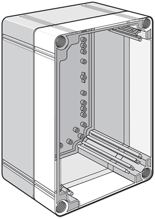 Extension Rings, fits 400x200mm, Polycarbonate