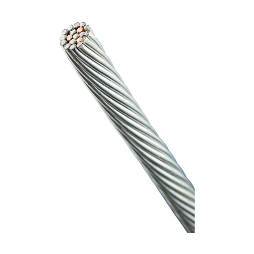 nVent ERICO Cu-Bond Composite Cable, 0.374 Ω/1000' Resistance, 250' Cable
