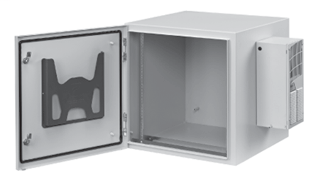 ProTek Single-Door, Type 4, 12, 48.62x23.62x24.02, Lt Gray, Steel, Solid, AC