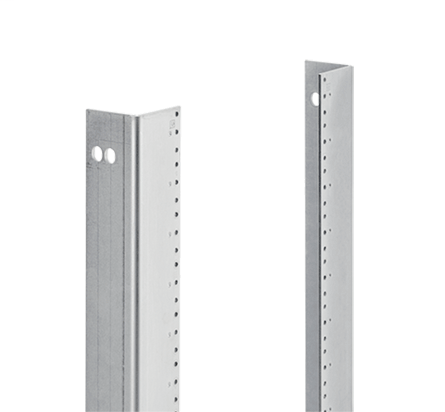 Rack Mounting Angle L Style Type RP, Full Length, fits 72x24, Steel