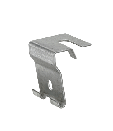 Trapeze Hanging Clip, 3.00x6.00x14.00, Black, Steel