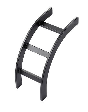 Ladder Rack Curved Kit (cULus Classified), fits 6.00, Gray, Steel, Outside