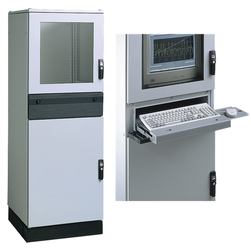 PROLINE-PC Modular Enclosure, Type 12, 1800x600x800mm, Lt Gray, Steel