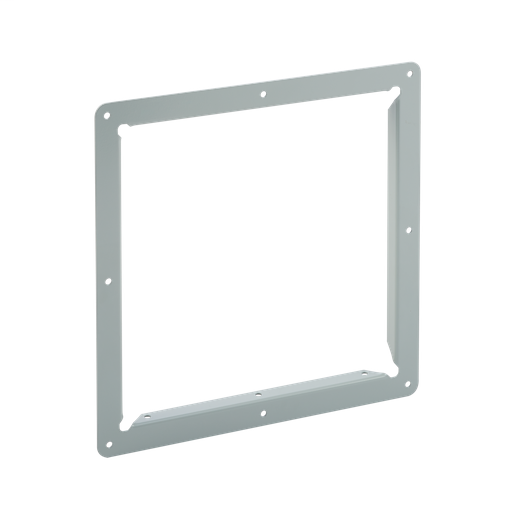 Panel Adapter, 2.50x2.50, Gray, Steel