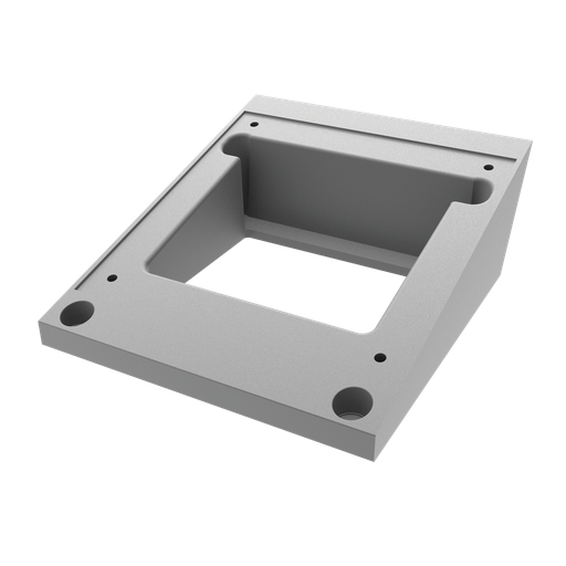 Angle Adapter for HMI Pedestal, fits 8x8 Pedestal, Aluminum