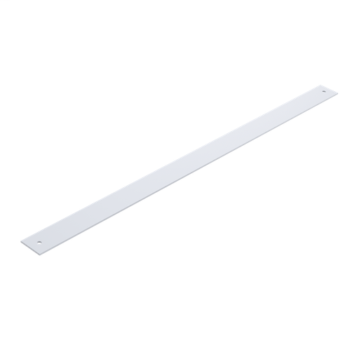 Terminal Strap for Type 4, 12 and 13 Enclosures, fits 48.00, White, Steel
