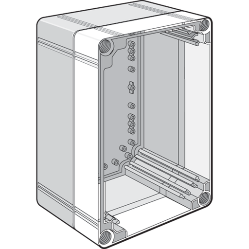 Extension Rings, fits 400x200mm, Polycarbonate