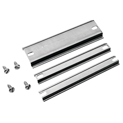 Compact DIN Type Rails, fits L=160mm, Steel