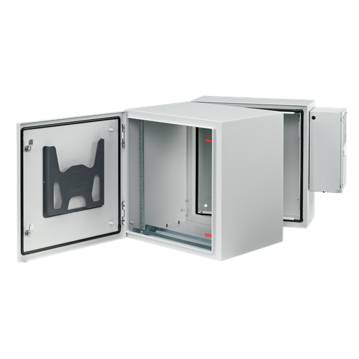 ProTek D-H, Type 4, 12, 48.54x23.62x27.95, Lt Gray, Steel, Solid, AC
