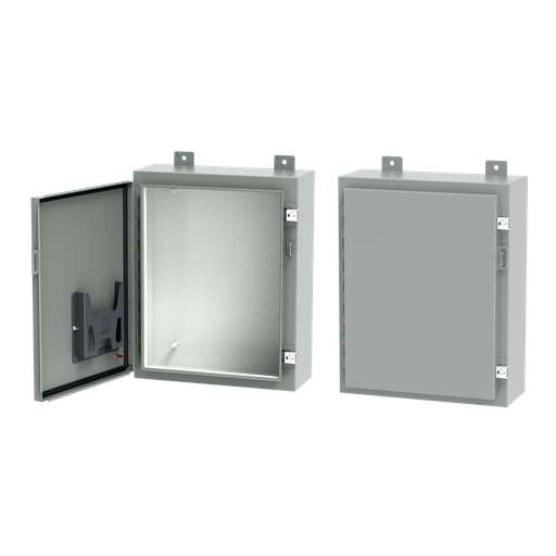 Continuous Hinge with Clamps LP, Type 12, 20.00x16.00x6.00, Steel