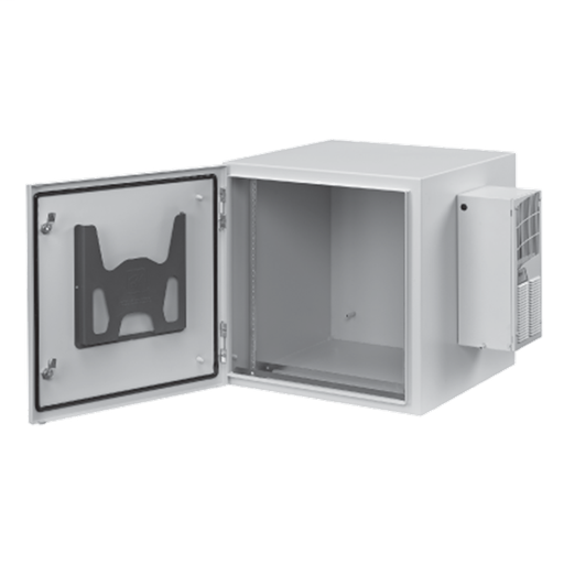 ProTek Single-Door, Type 4, 12, 48.62x23.62x24.02, Lt Gray, Steel, Solid, AC