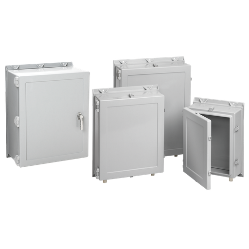 Hinge Cover with Quick-Release Latches, Type 4X, 36.25x30.25x20.00, Fiberglass