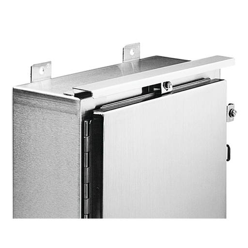 Stainless Steel Drip Shield Kit for Type 4 and 4X Wall-Mount, fits B=12.00