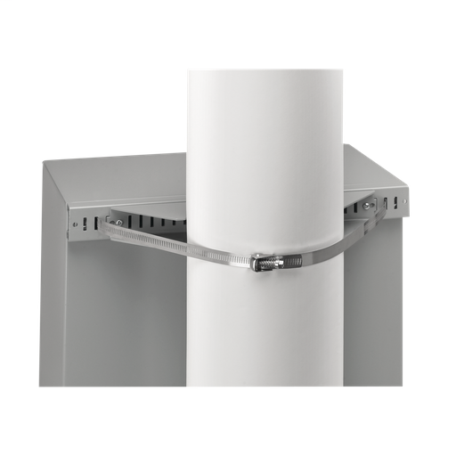 Pole-Mount Kit, fits B=24.00, Stainless Steel