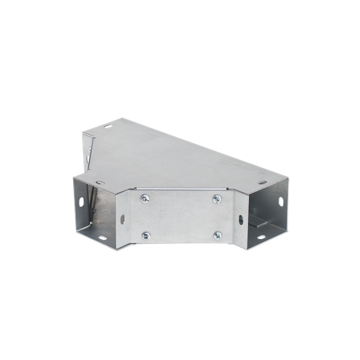 Galvanized Sweep Tee, fits 4.00x4.00, Steel