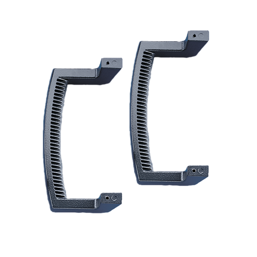 Grab Handles, 9.75-in., Lt Gray, Aluminum