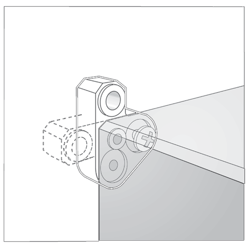Hoffman QDMFK QLINE-D Mounting Foot Kit (4pcs) Product image for Hoffman QDMFK QLINE-D Mounting Foot Kit (4pcs)