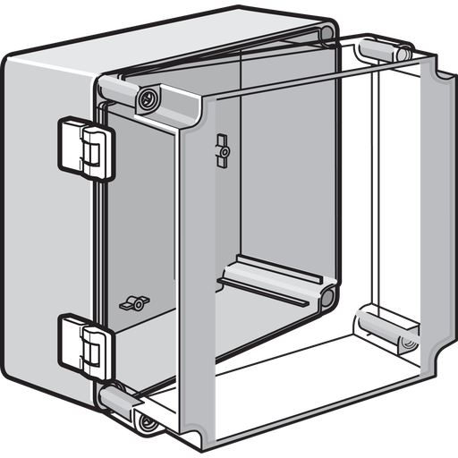 Product image for Hoffman QDEHK QLine D Hinge Kit, fits QLine D and E