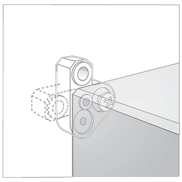 Hoffman QDMFK QLINE-D Mounting Foot Kit (4pcs)