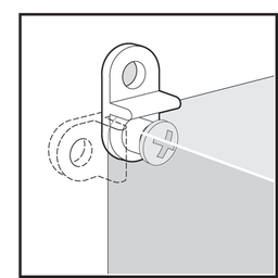 Product image for Hoffman QEMFK Mounting Bracket Kit, fits QLine E