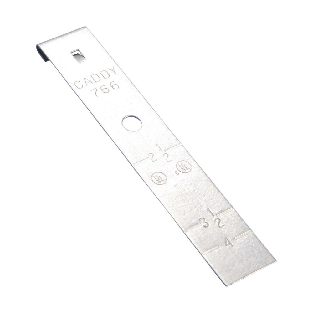 Product image for Caddy 766 Adjustable Far-Side Box Support, 2-1/2", 3-5/8", 4" Wall Depth