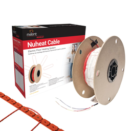 Nuheat N1C080 (FG0610) 120V 7.9A 947W Floor Heating Cable Kit, 318ft Length, Covers 80ft&#178; @ 3" Spacing using Cable Guides